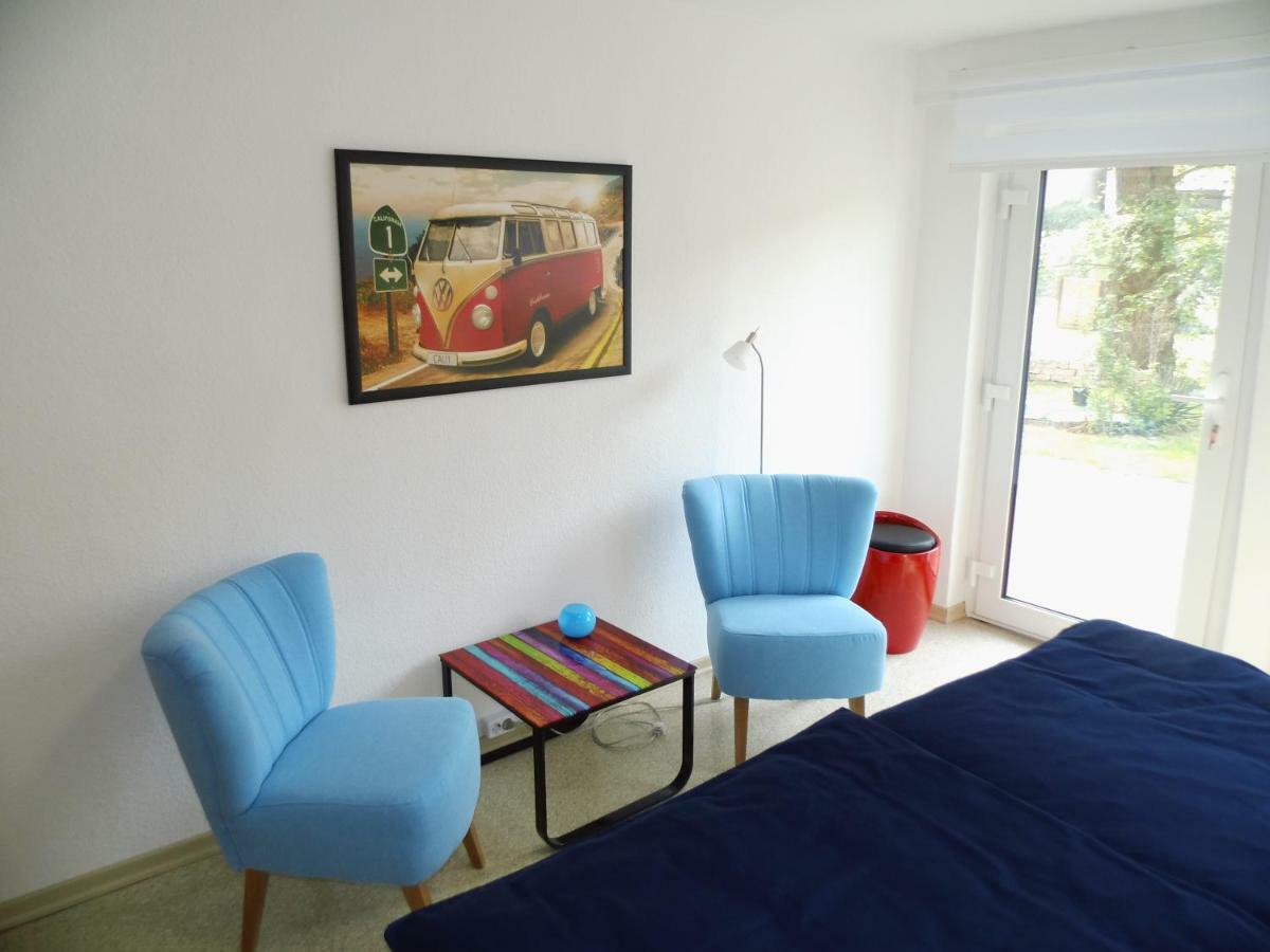 Ferienwohnung Am Rennsteig Bei Eisenach - Ilona Schmidt Wolfsburg-Unkeroda Bagian luar foto
